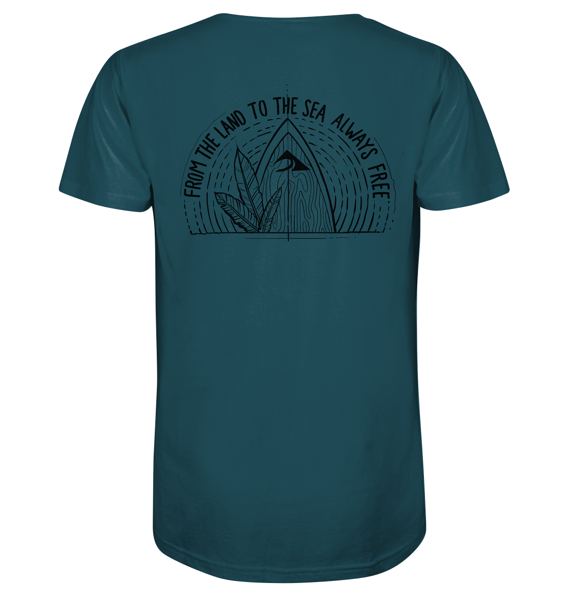 Zumik Planet - From the Land to the Sea, Always Free - Organic Shirt
