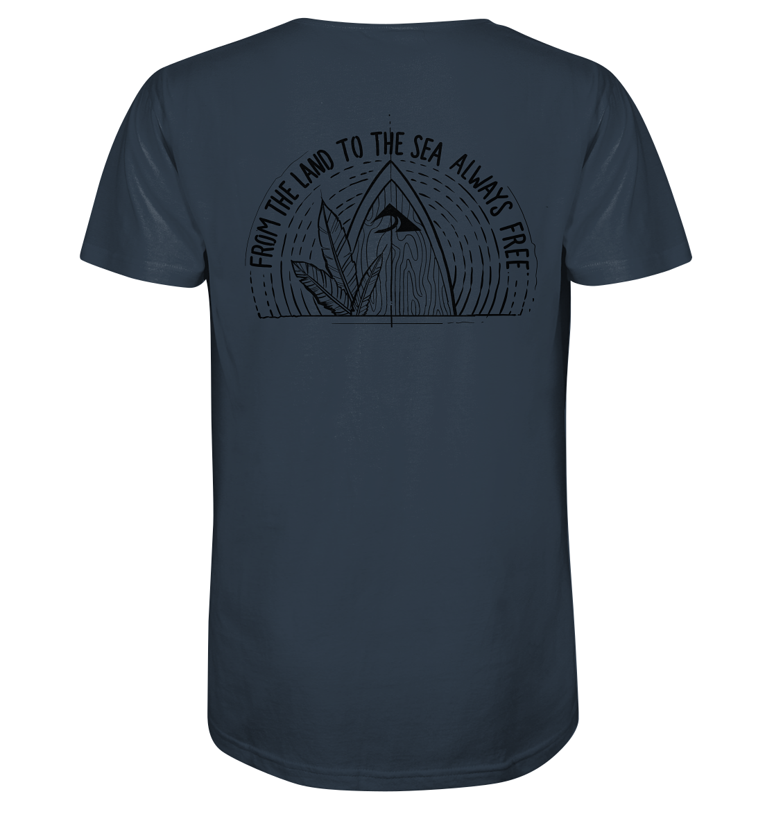 Zumik Planet - From the Land to the Sea, Always Free - Organic Shirt