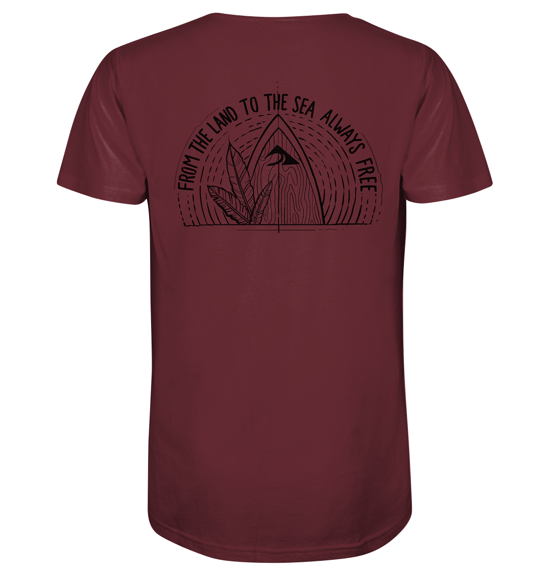 Zumik Planet - From the Land to the Sea, Always Free - Organic Shirt