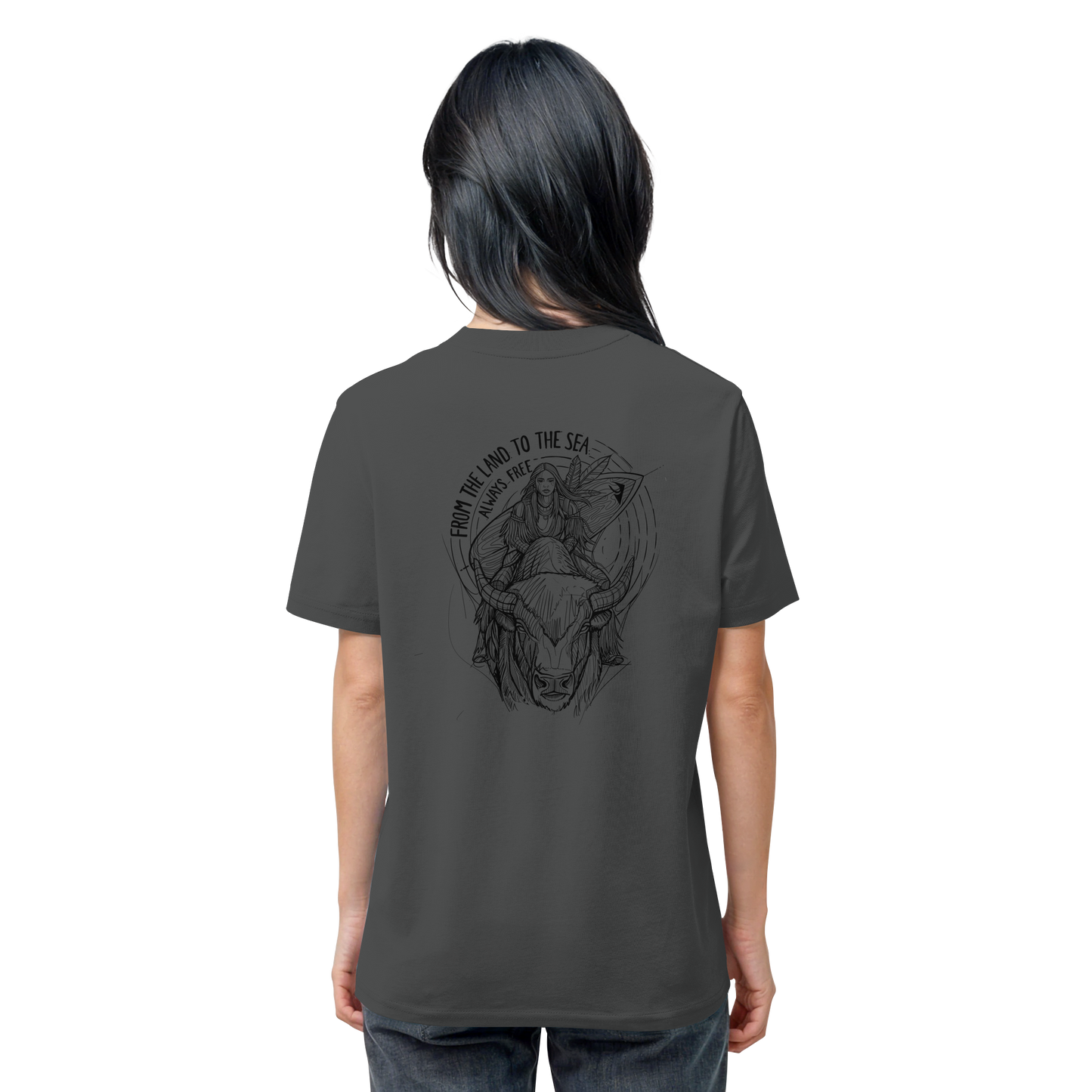 Zumik Planet – “From the Land to the Sea, Always Free”  - Organic Shirt
