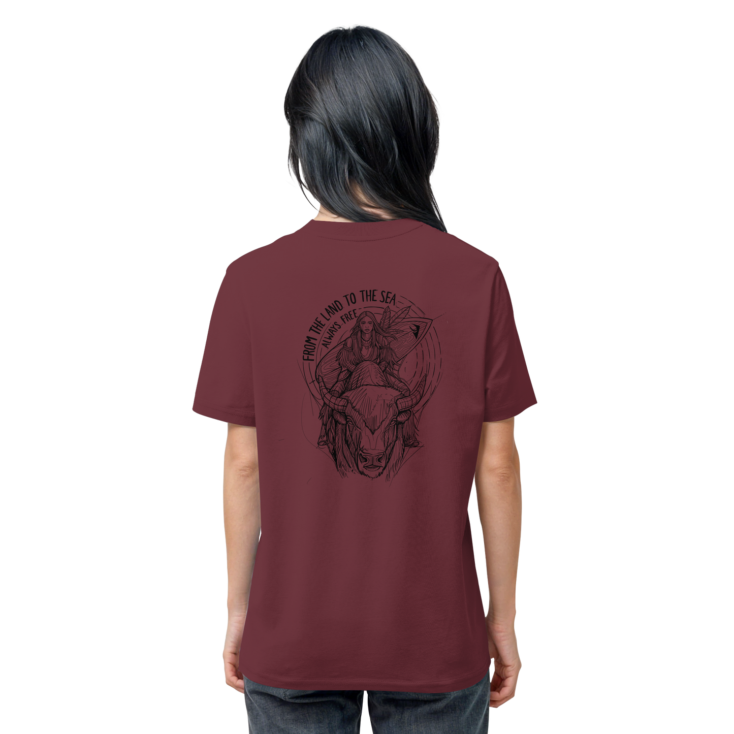 Zumik Planet – “From the Land to the Sea, Always Free”  - Organic Shirt
