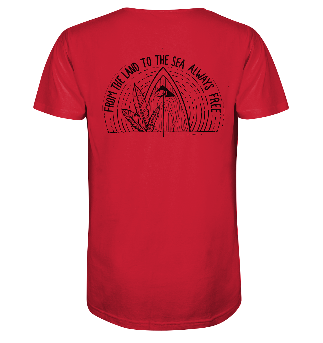 Zumik Planet - From the Land to the Sea, Always Free - Organic Shirt