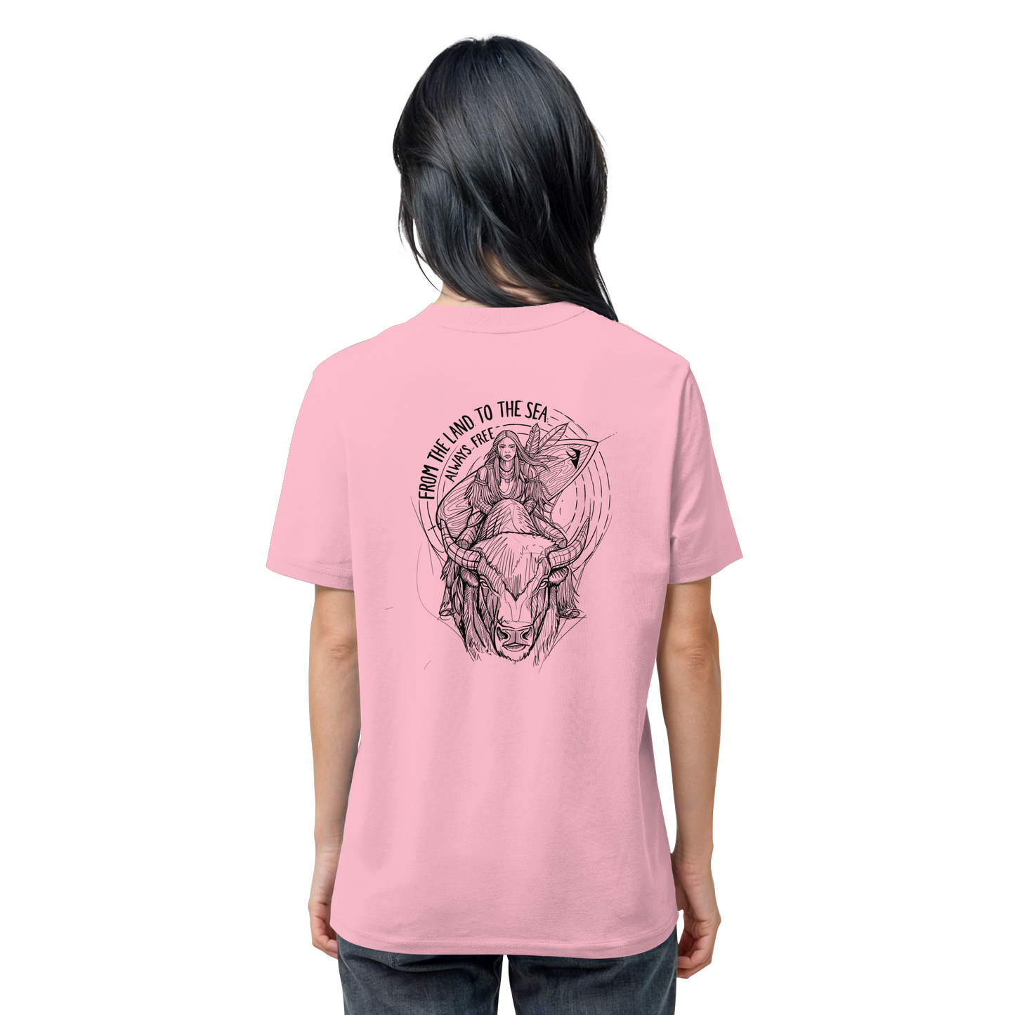 Zumik Planet – “From the Land to the Sea, Always Free”  - Organic Shirt