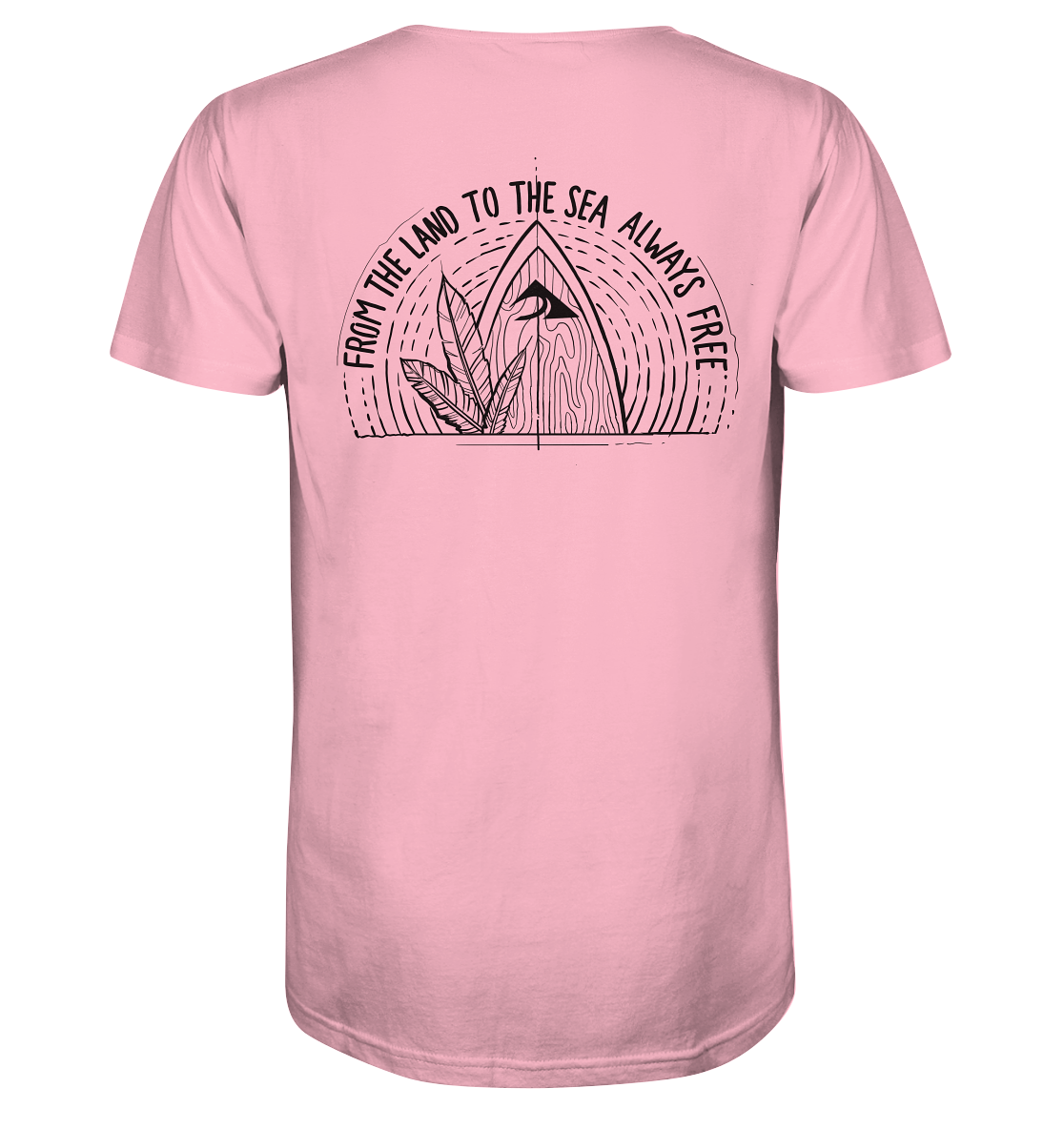 Zumik Planet - From the Land to the Sea, Always Free - Organic Shirt