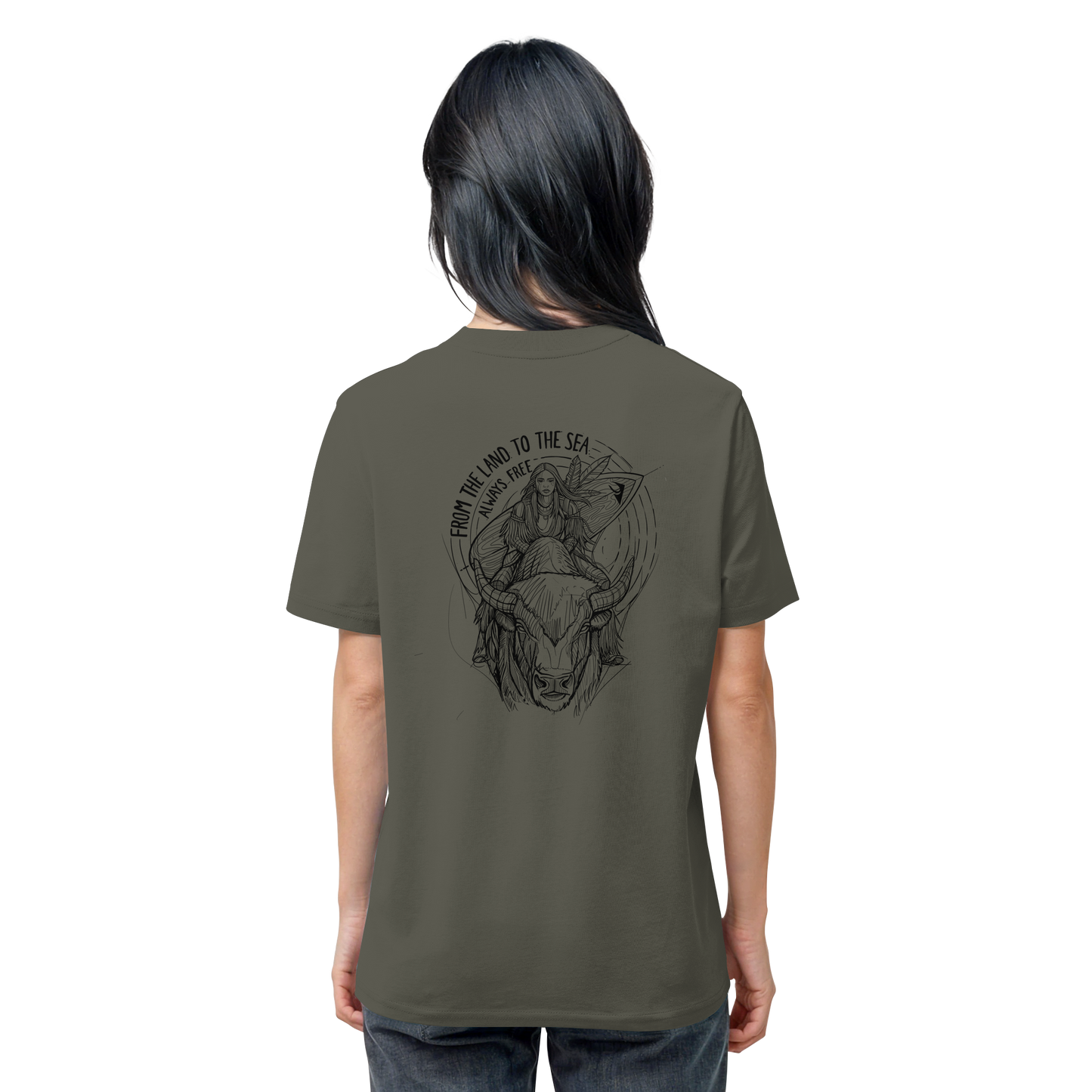 Zumik Planet – “From the Land to the Sea, Always Free”  - Organic Shirt