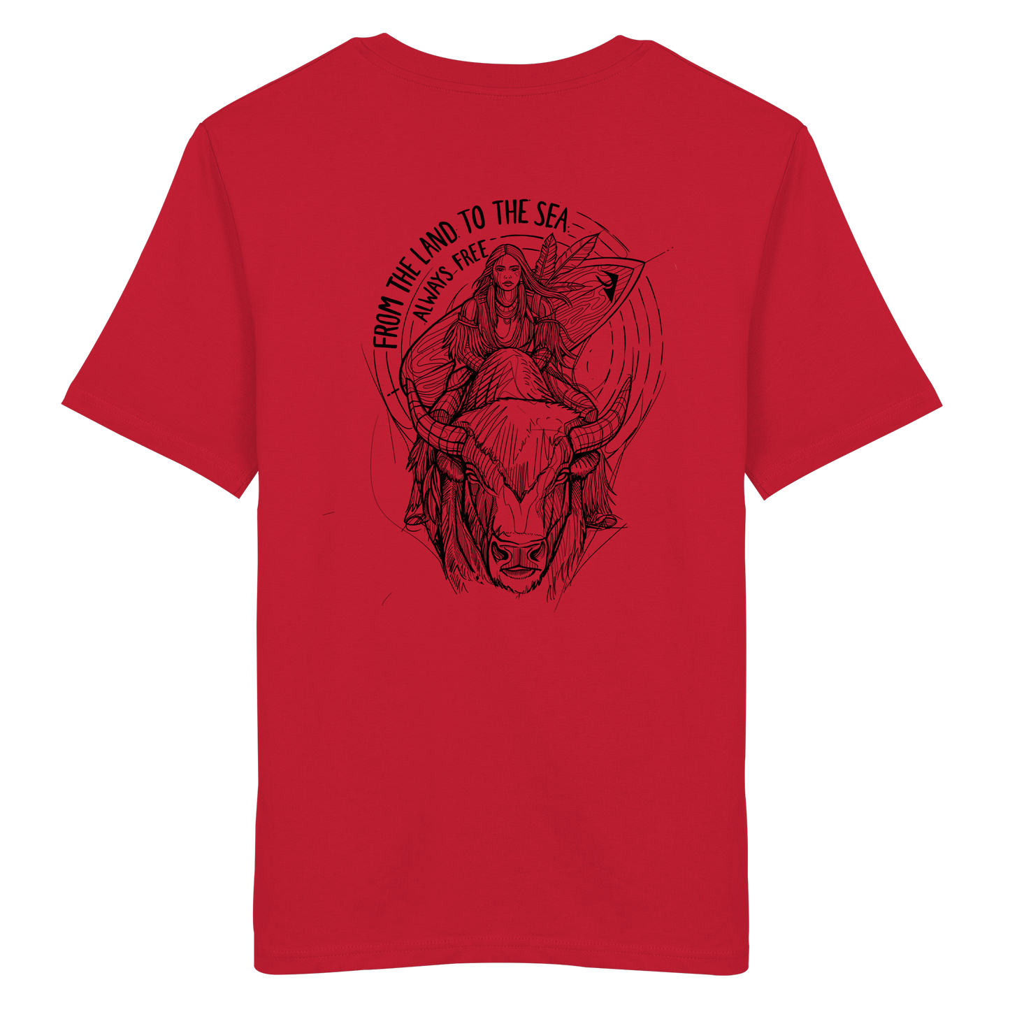 Zumik Planet – “From the Land to the Sea, Always Free”  - Organic Shirt