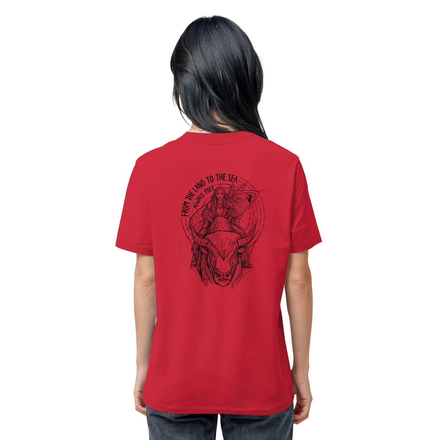 Zumik Planet – “From the Land to the Sea, Always Free”  - Organic Shirt