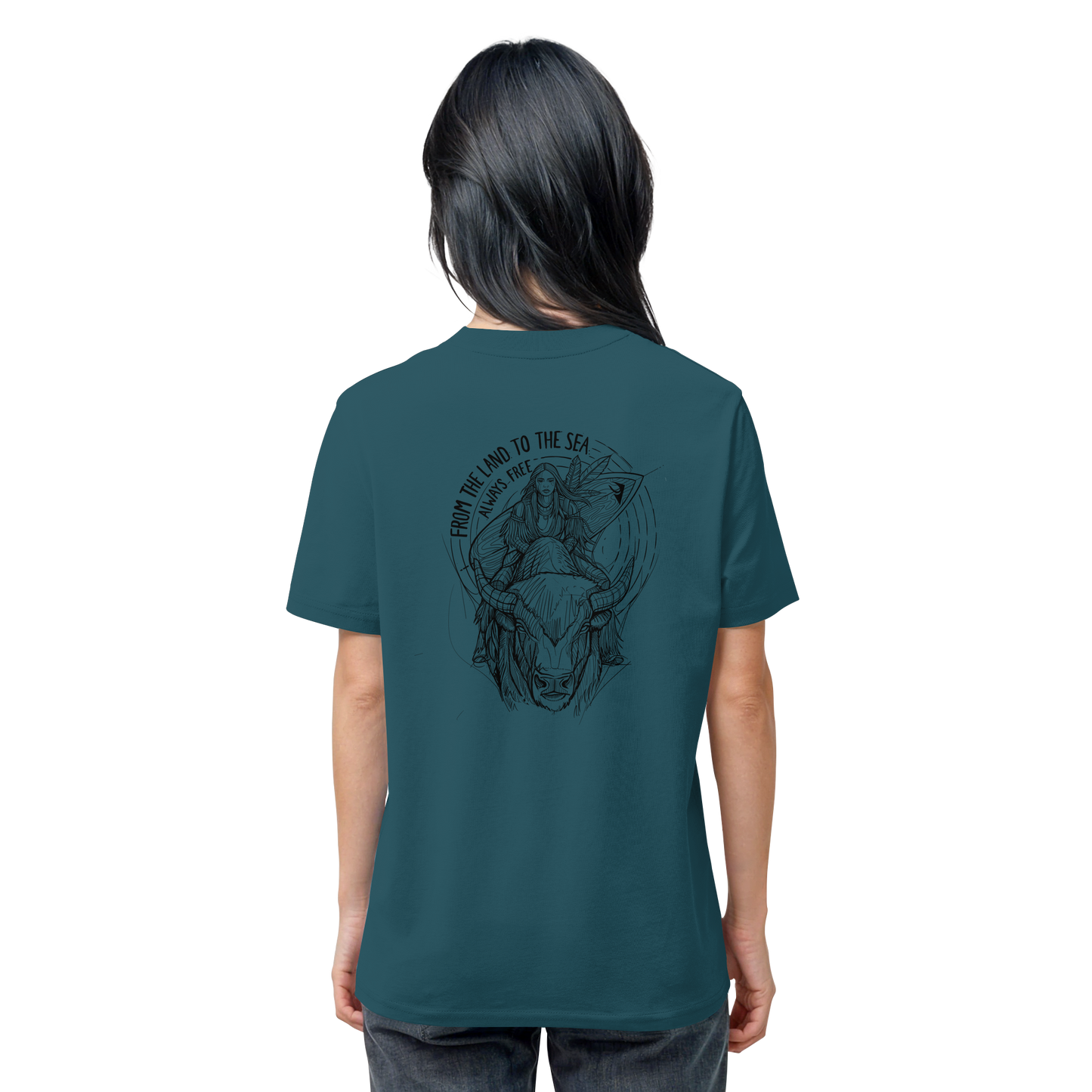 Zumik Planet – “From the Land to the Sea, Always Free”  - Organic Shirt
