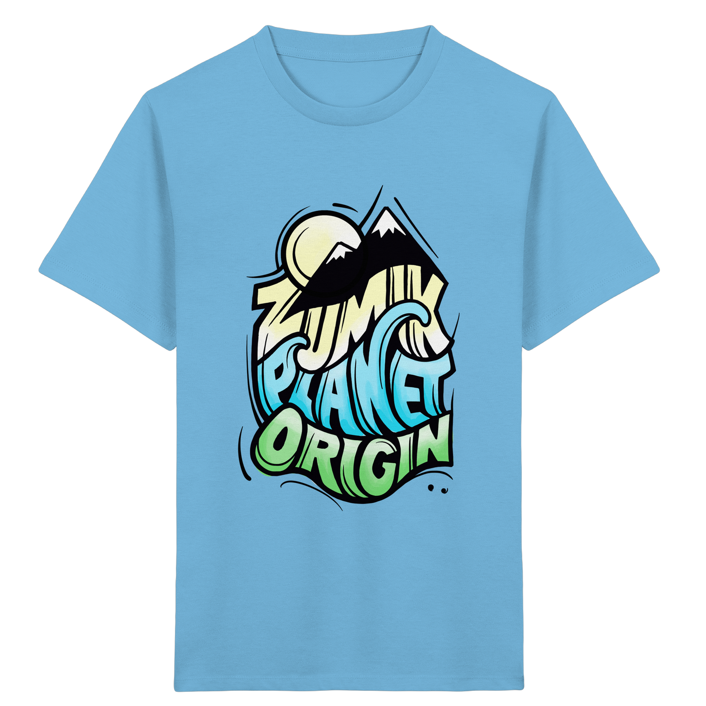 Zumik Planet, Origin - Kids Organic Shirt