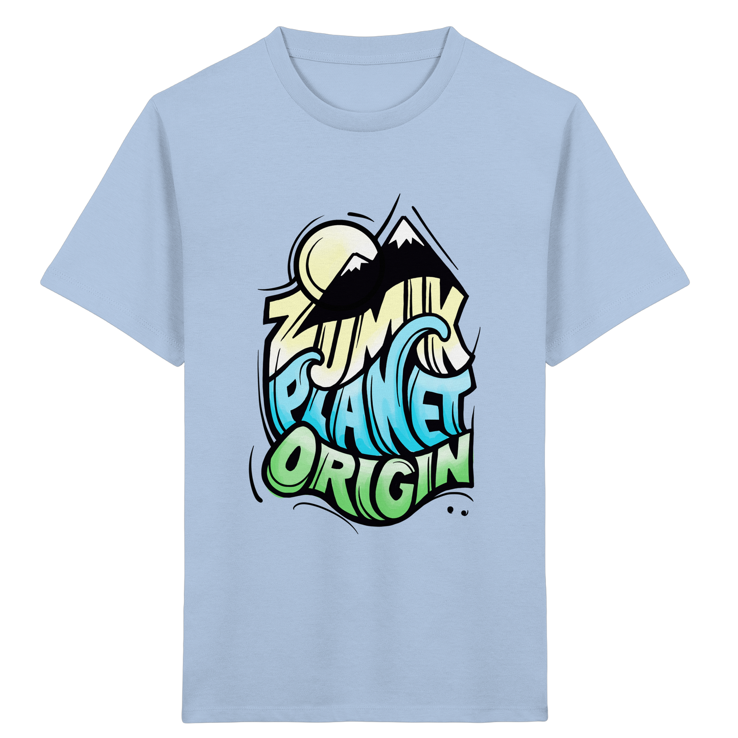 Zumik Planet, Origin - Kids Organic Shirt