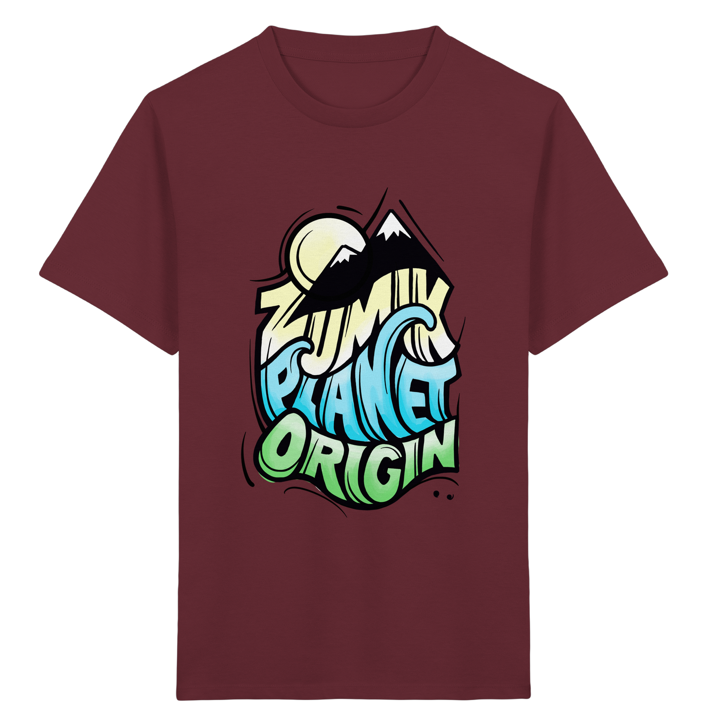 Zumik Planet, Origin - Kids Organic Shirt