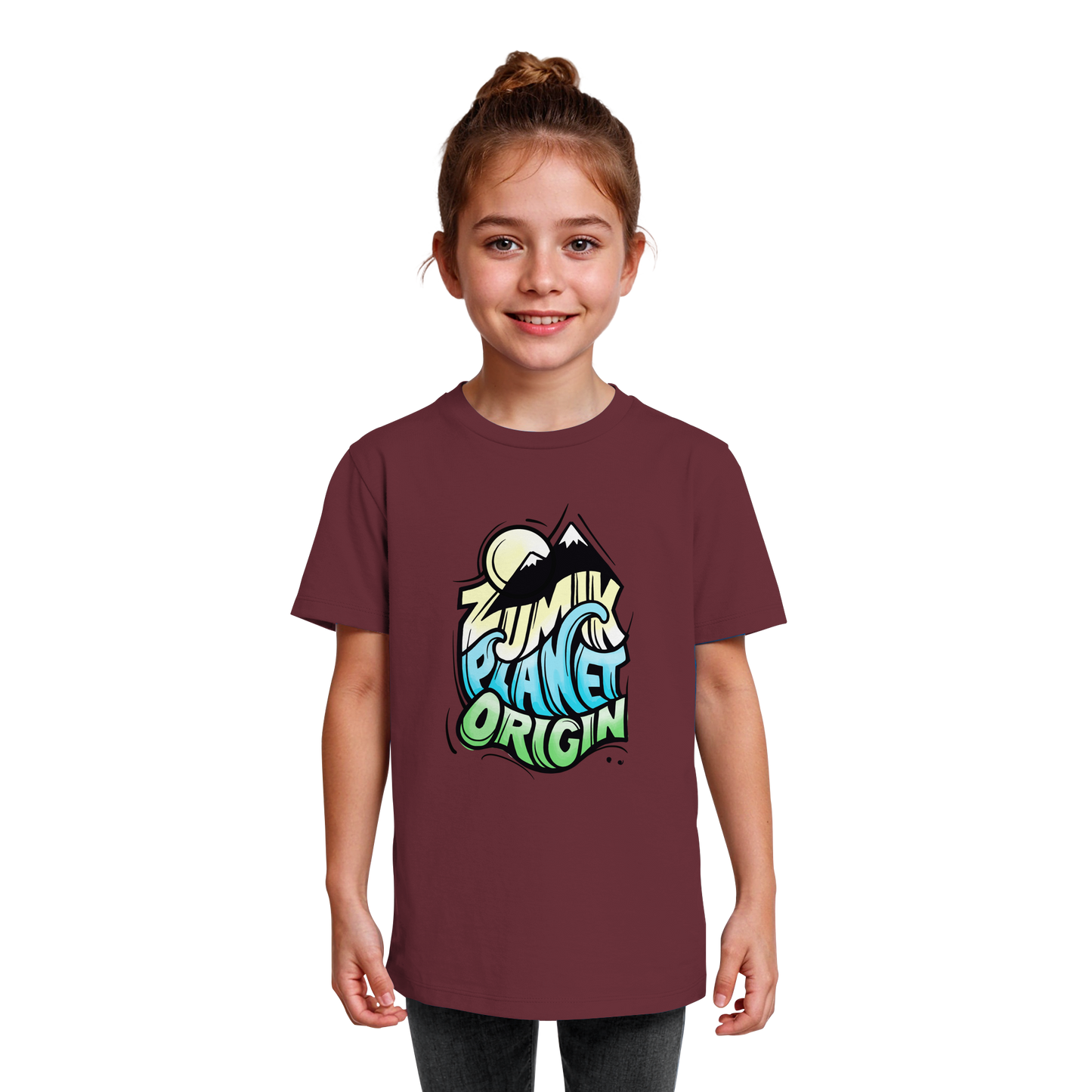 Zumik Planet, Origin - Kids Organic Shirt