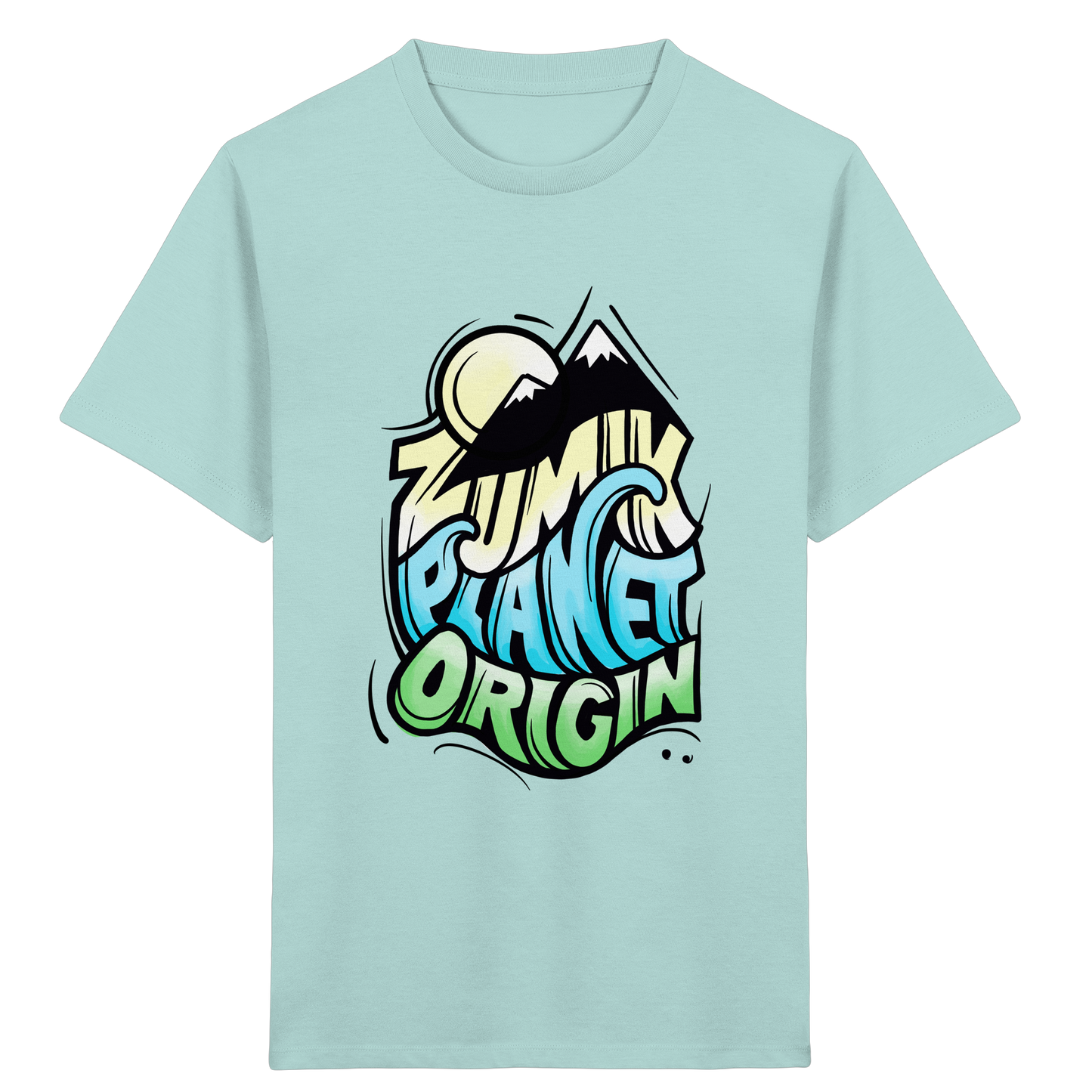 Zumik Planet, Origin - Kids Organic Shirt
