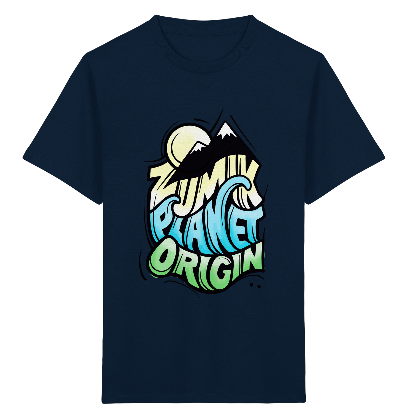 Zumik Planet, Origin - Kids Organic Shirt