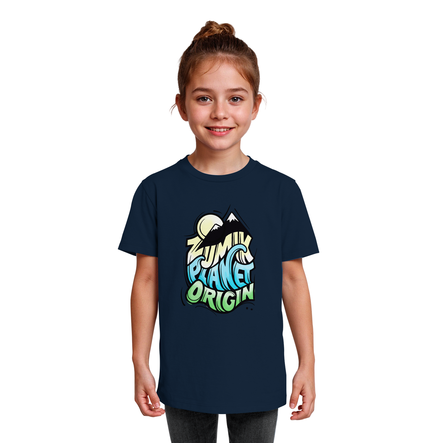 Zumik Planet, Origin - Kids Organic Shirt
