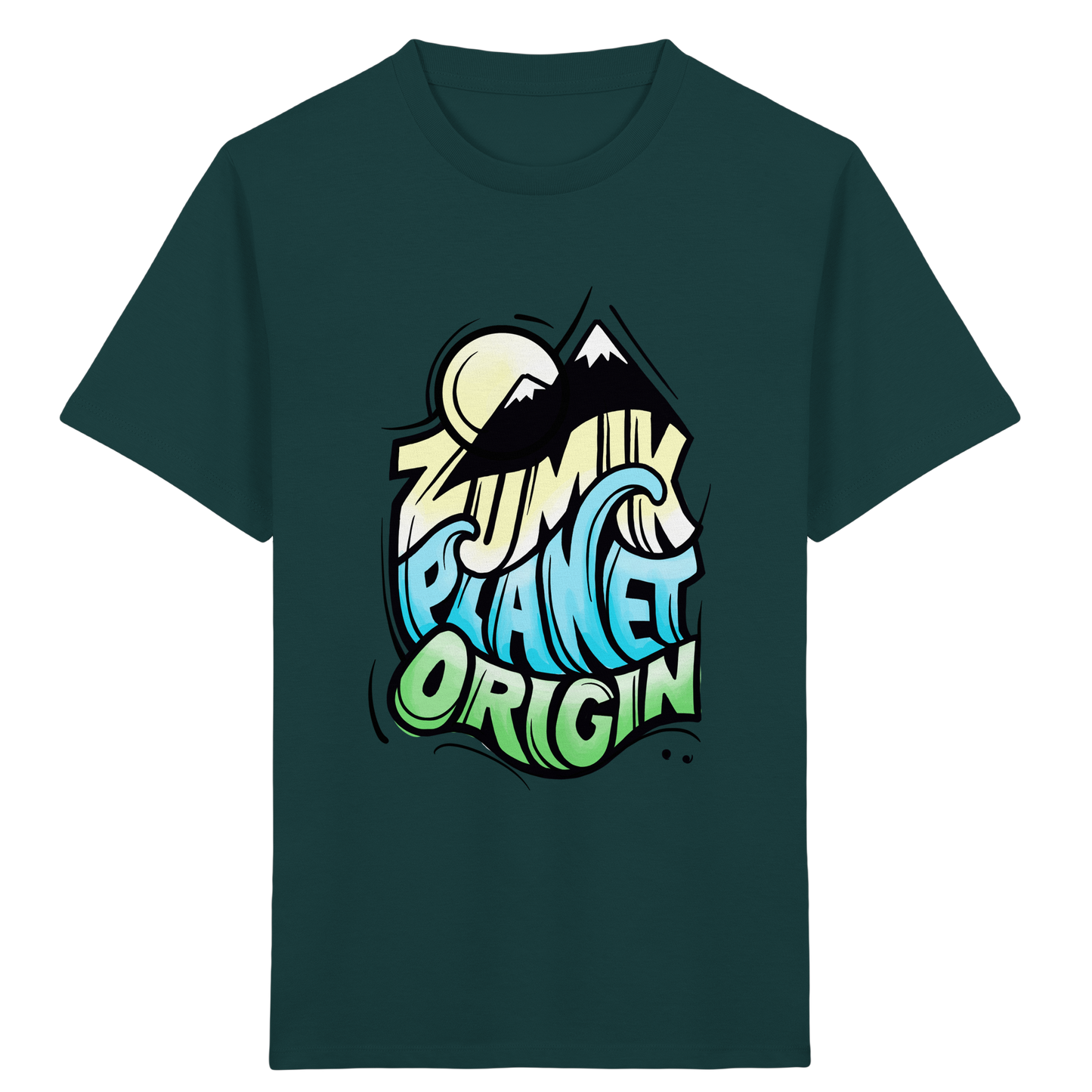 Zumik Planet, Origin - Kids Organic Shirt