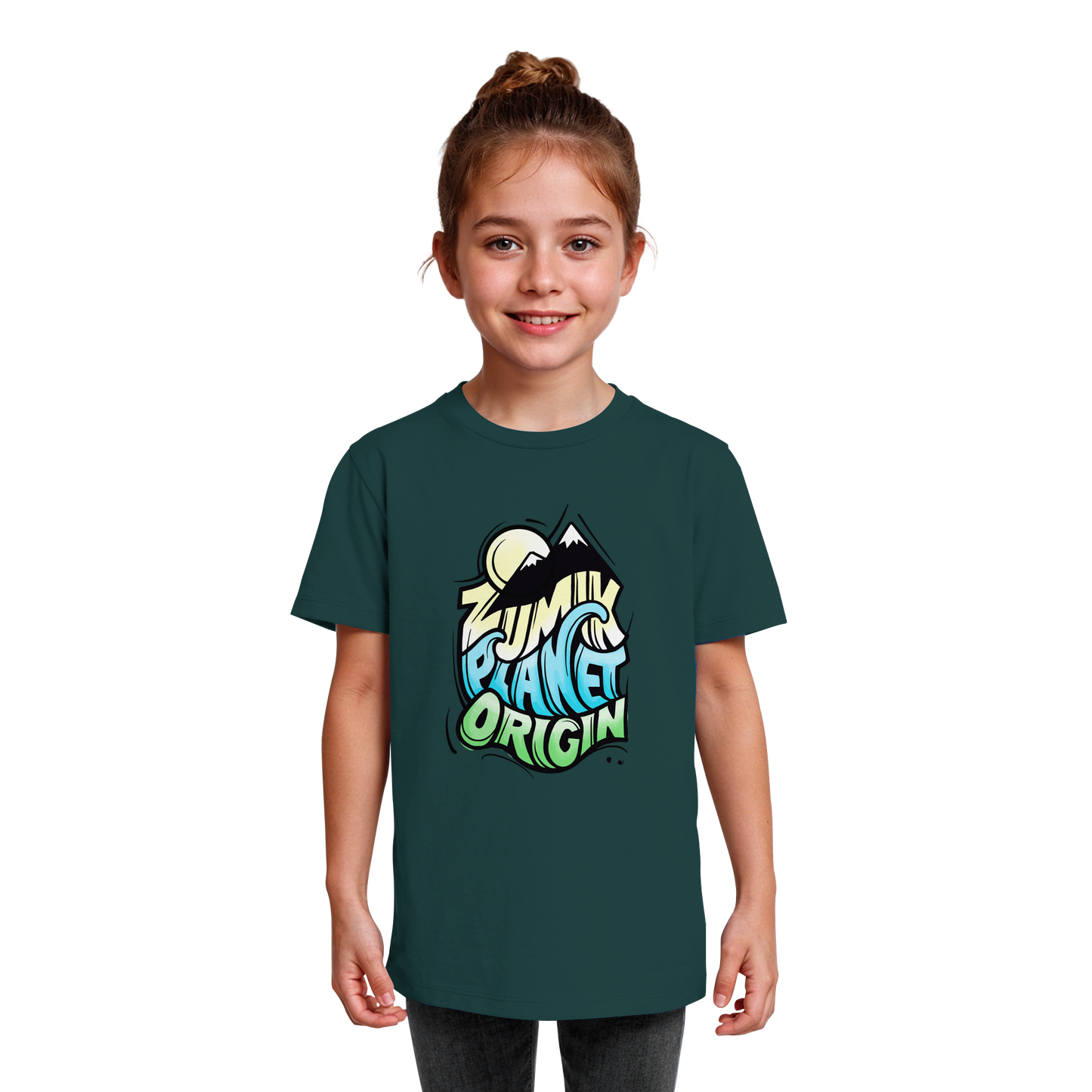 Zumik Planet, Origin - Kids Organic Shirt