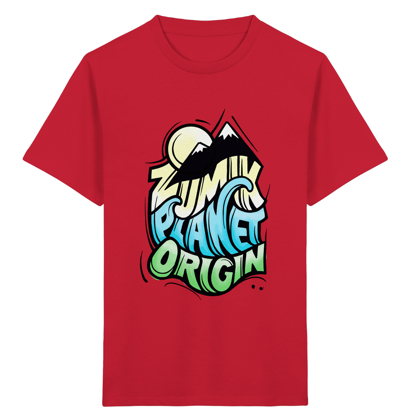 Zumik Planet, Origin - Kids Organic Shirt