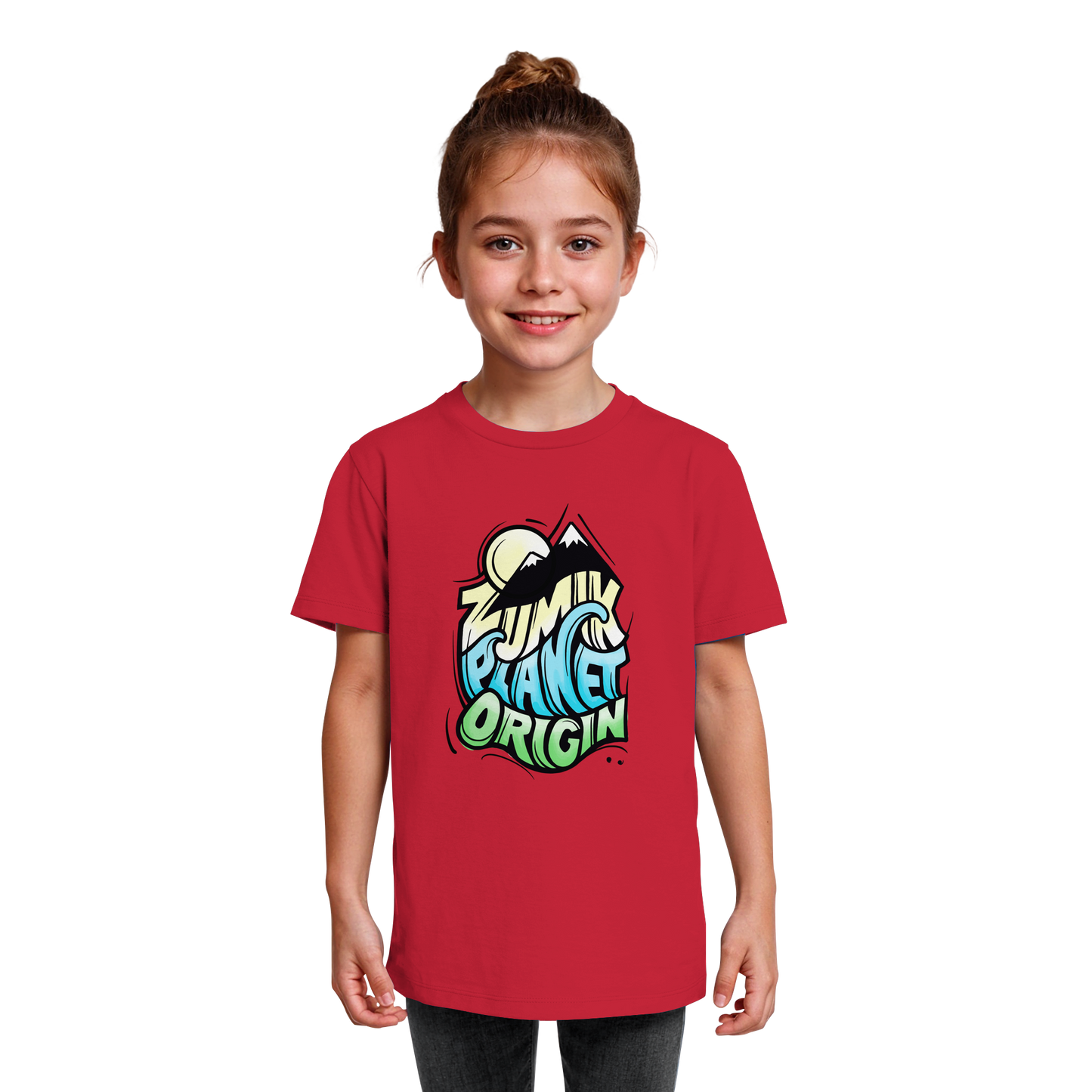 Zumik Planet, Origin - Kids Organic Shirt