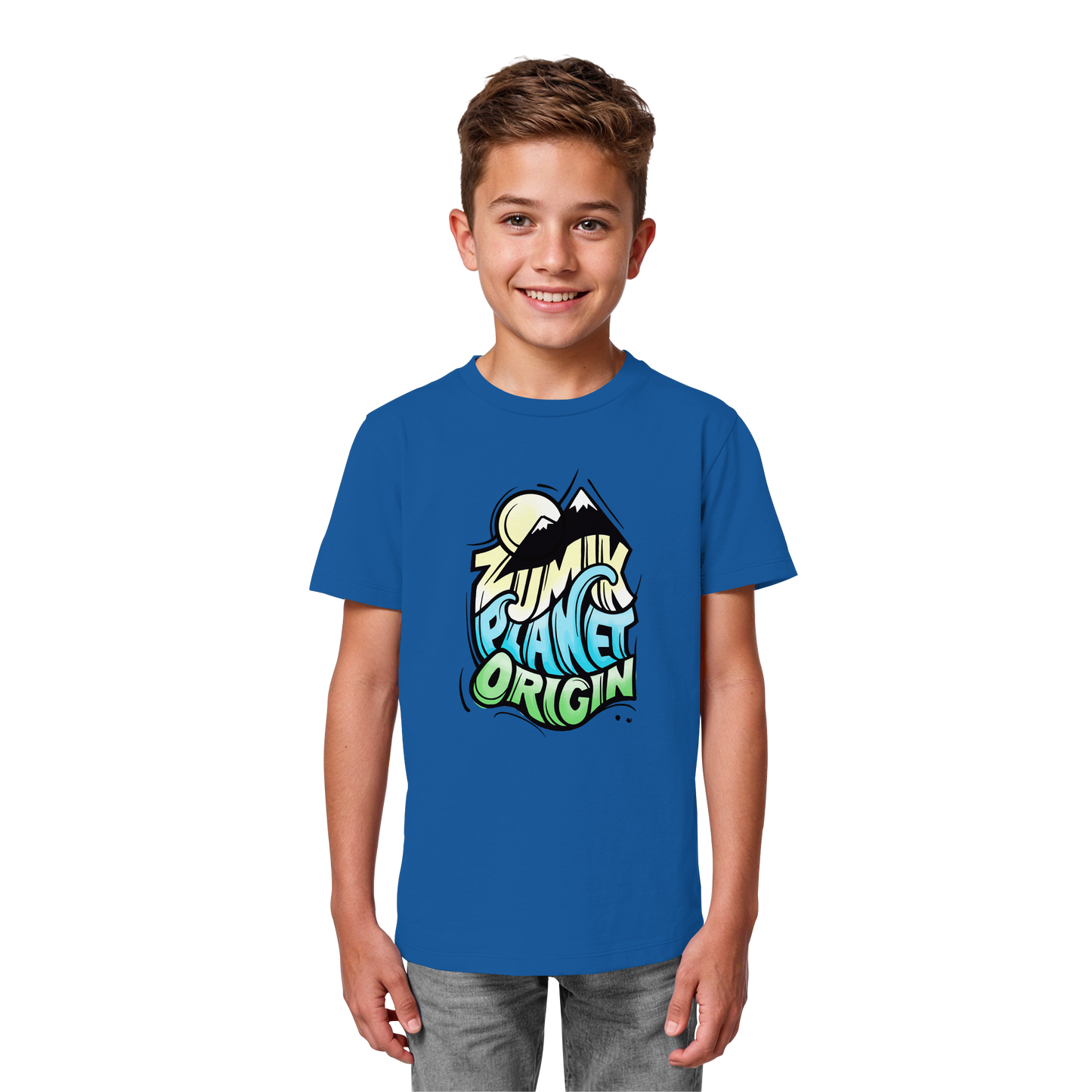 Zumik Planet, Origin - Kids Organic Shirt