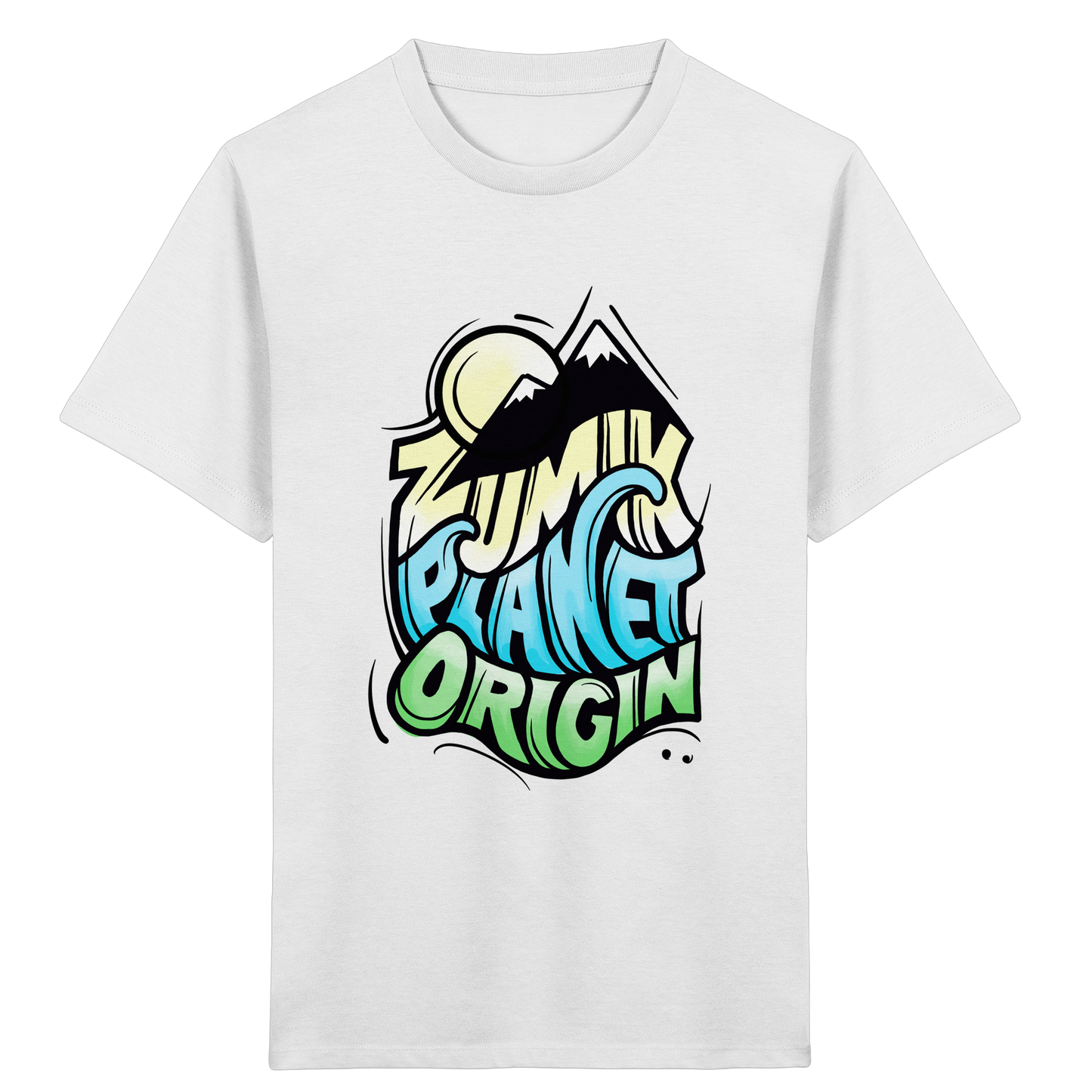 Zumik Planet, Origin - Kids Organic Shirt