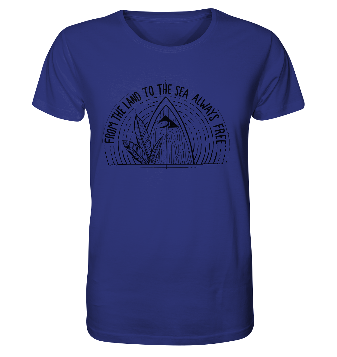 Zumik Planet – “From the Land to the Sea, Always Free” - Organic Shirt