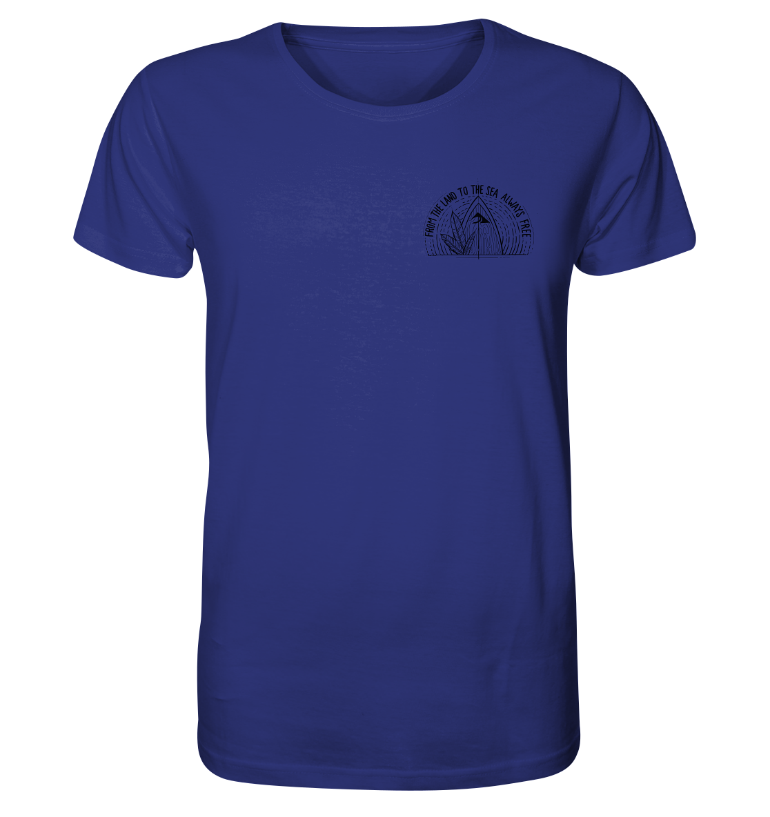 Zumik Planet – “From the Land to the Sea, Always Free”  - Organic Shirt
