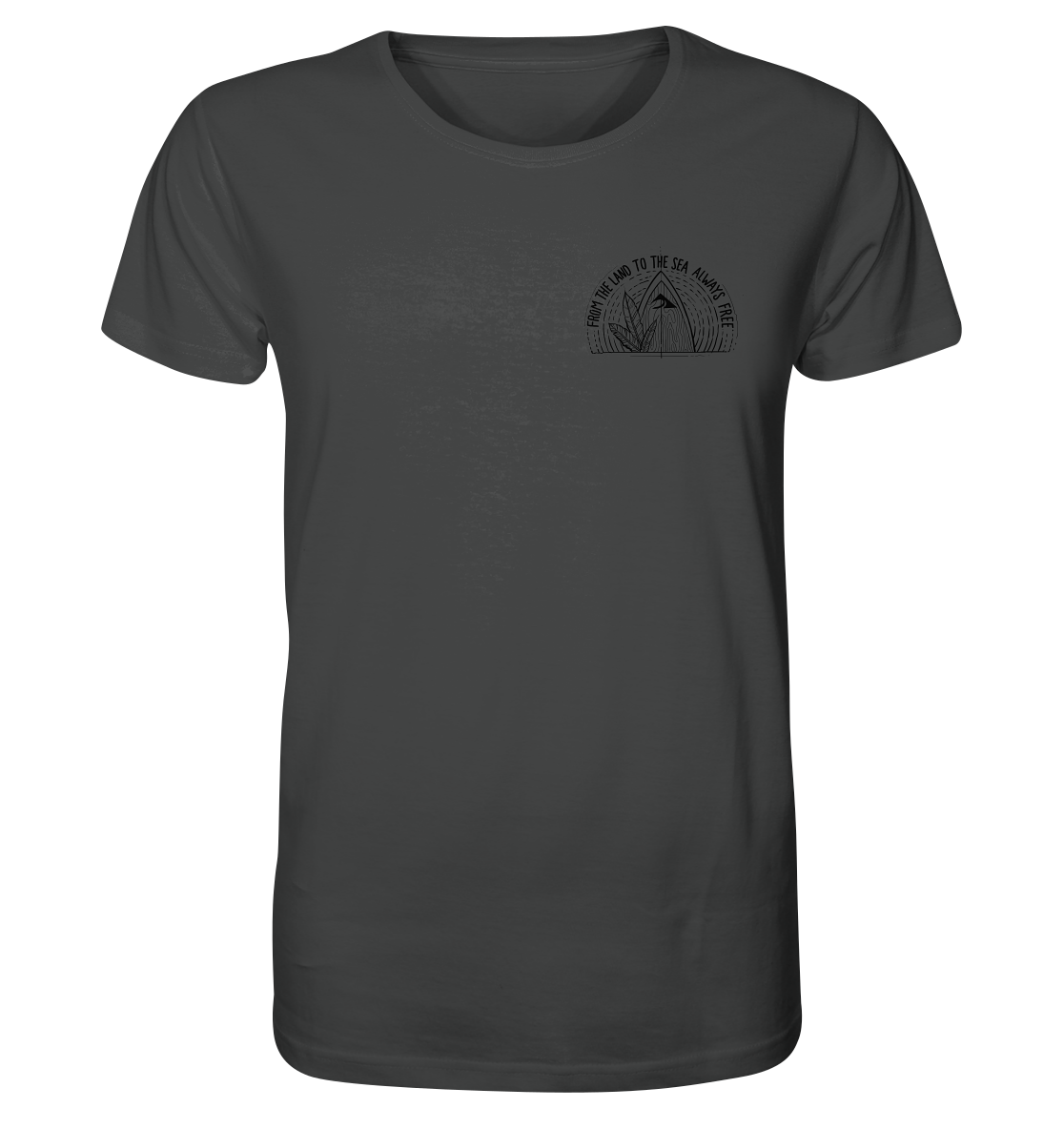 Zumik Planet – “From the Land to the Sea, Always Free”  - Organic Shirt