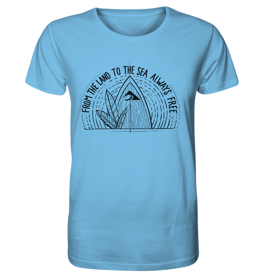 Zumik Planet – “From the Land to the Sea, Always Free” - Organic Shirt