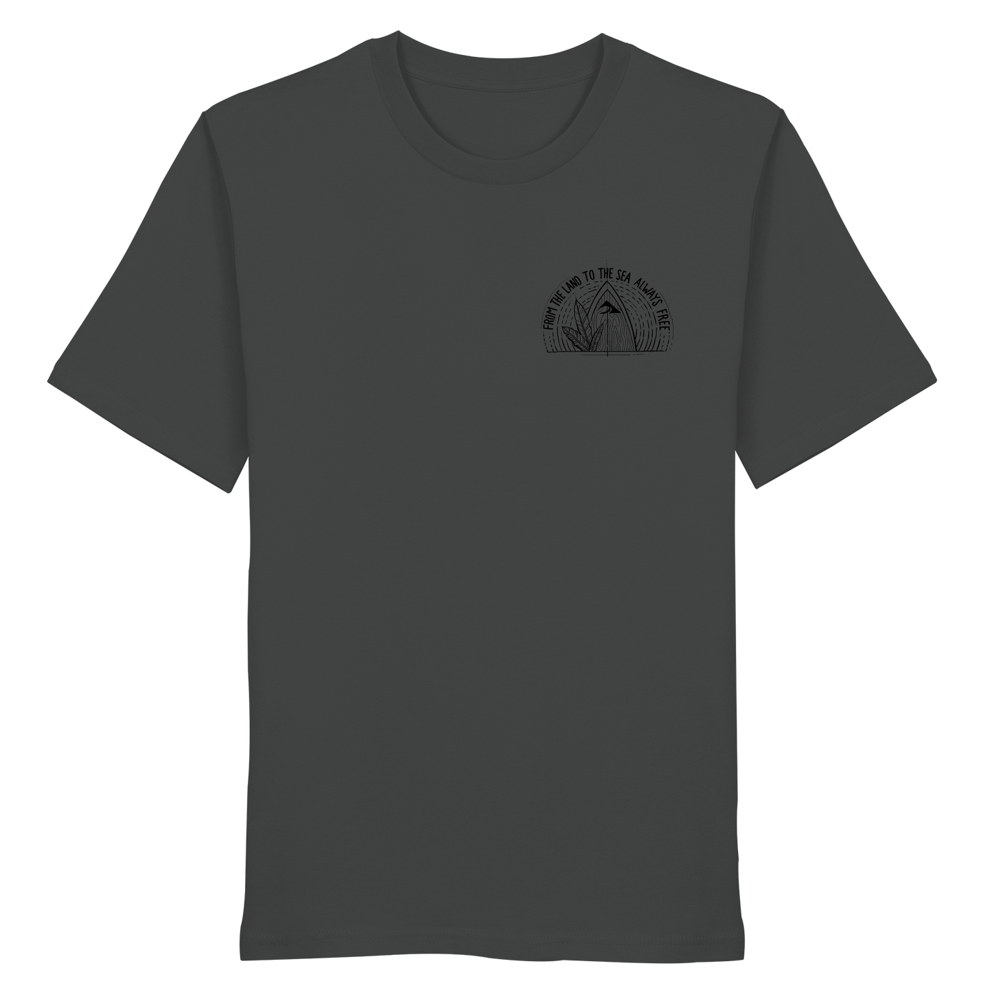 Zumik Planet – “From the Land to the Sea, Always Free”  - Organic Shirt
