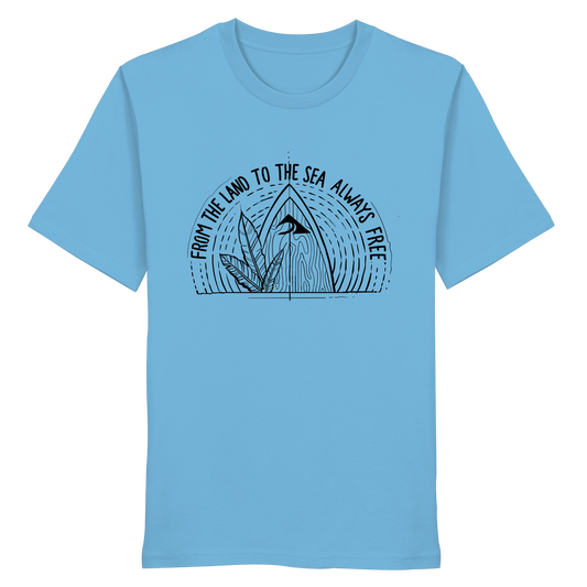 Zumik Planet – “From the Land to the Sea, Always Free” - Organic Shirt