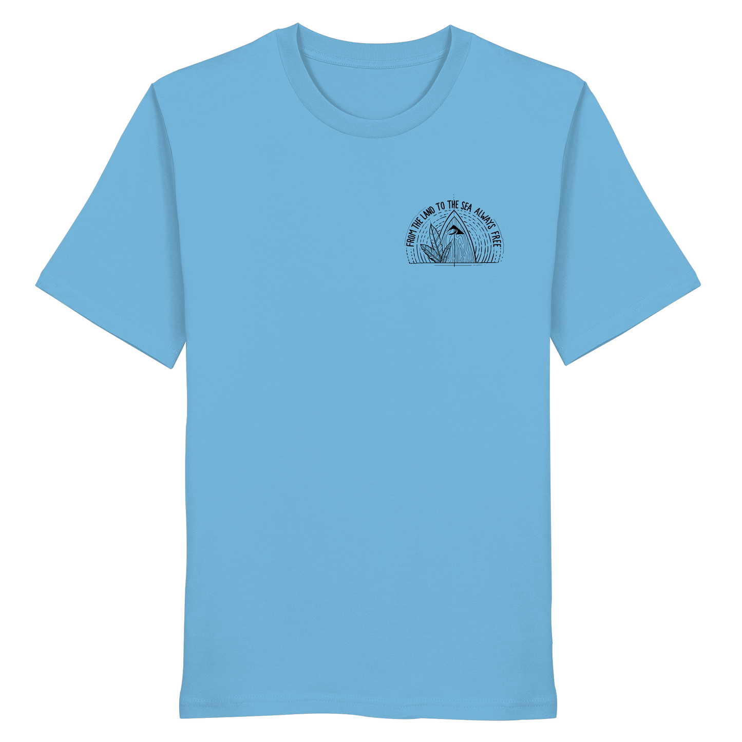 Zumik Planet – “From the Land to the Sea, Always Free”  - Organic Shirt
