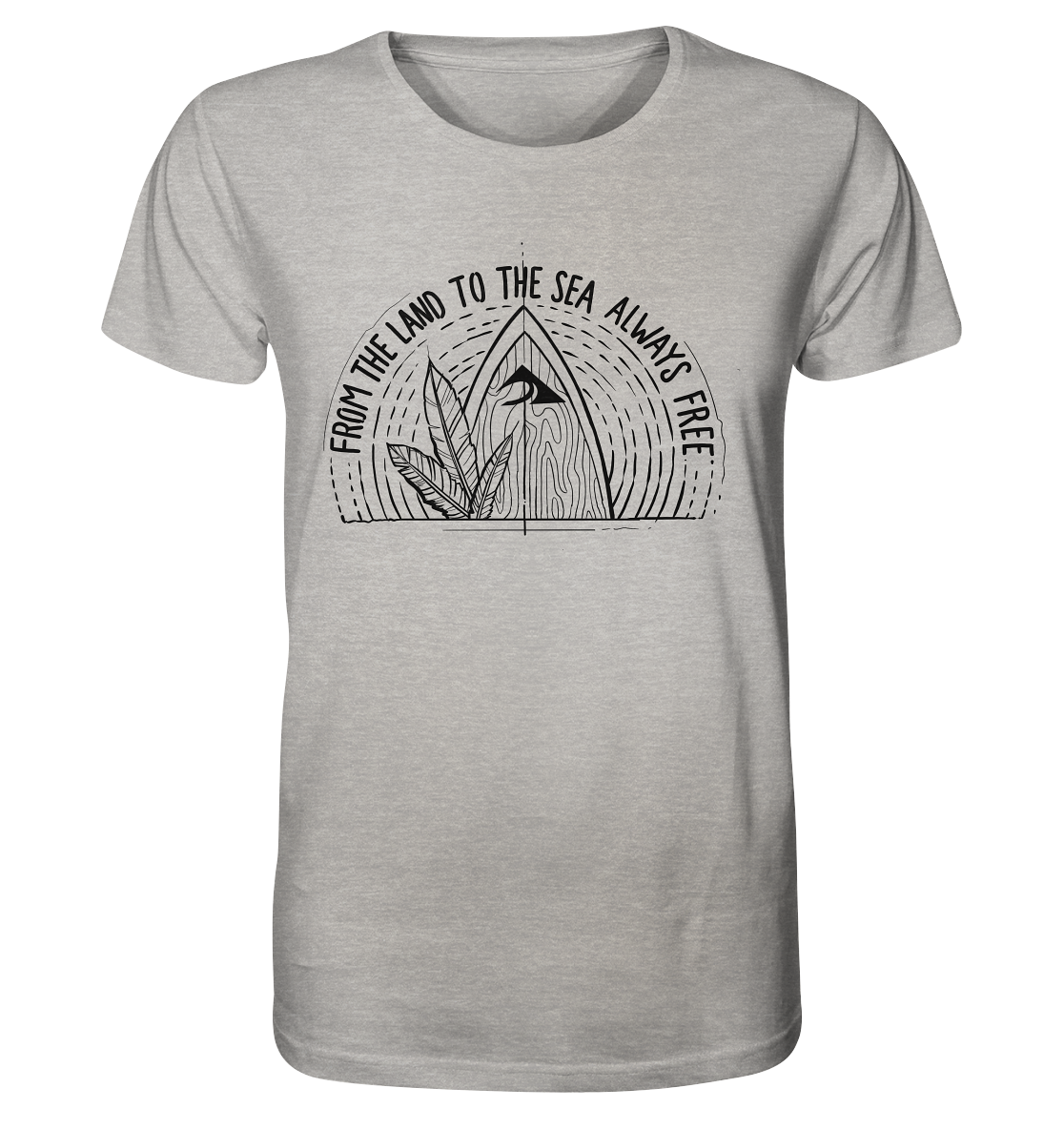 Zumik Planet – “From the Land to the Sea, Always Free” - Organic Shirt