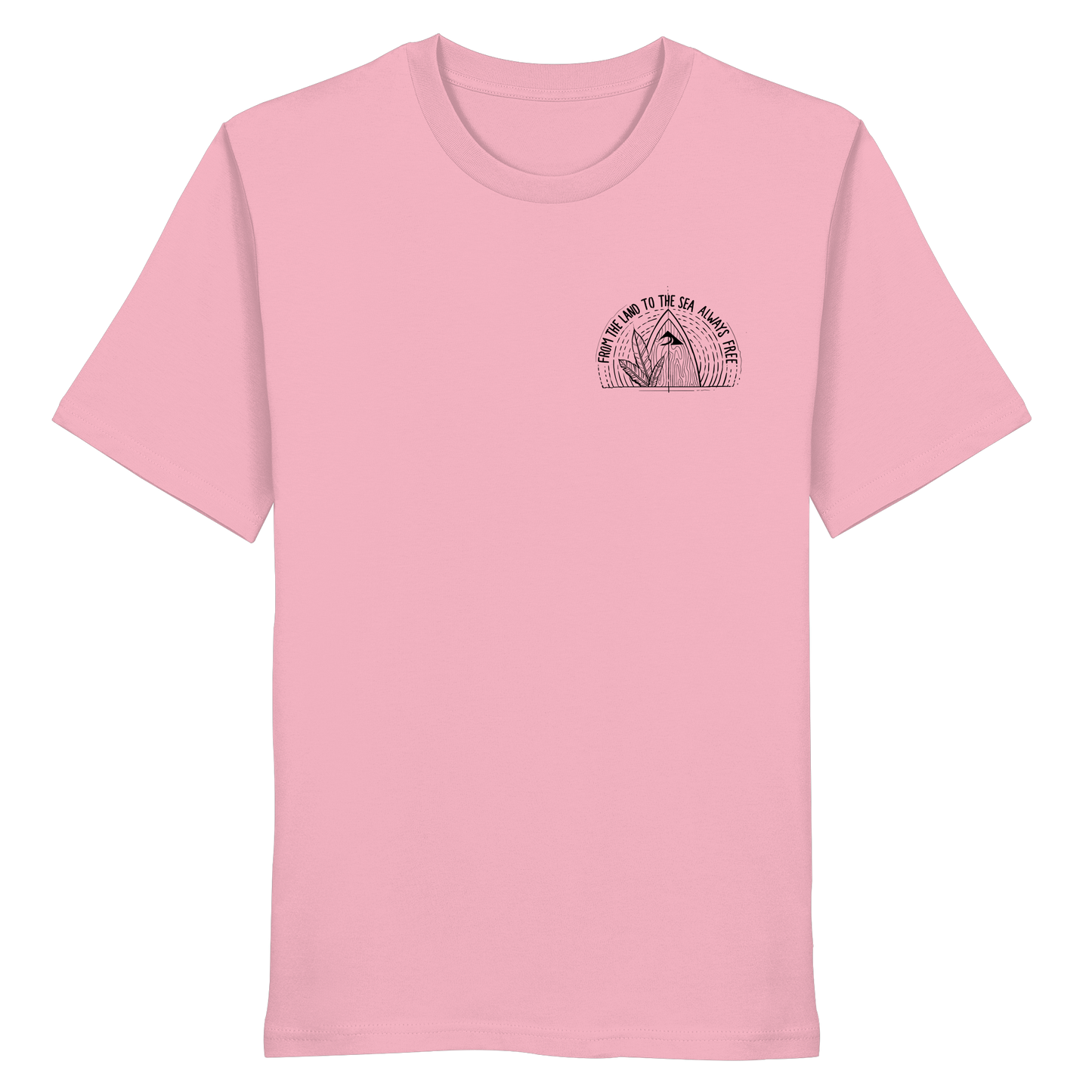 Zumik Planet – “From the Land to the Sea, Always Free”  - Organic Shirt