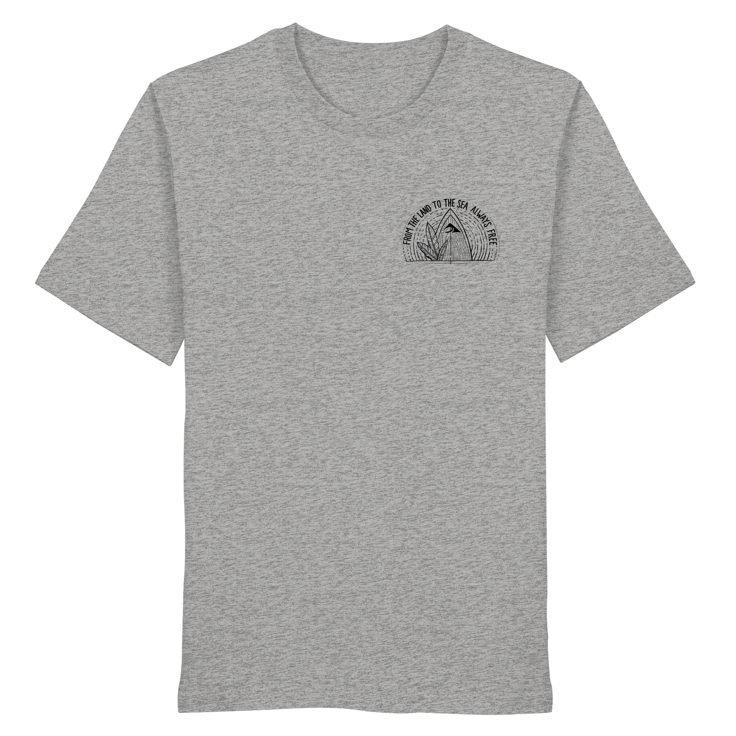 Zumik Planet – “From the Land to the Sea, Always Free”  - Organic Shirt