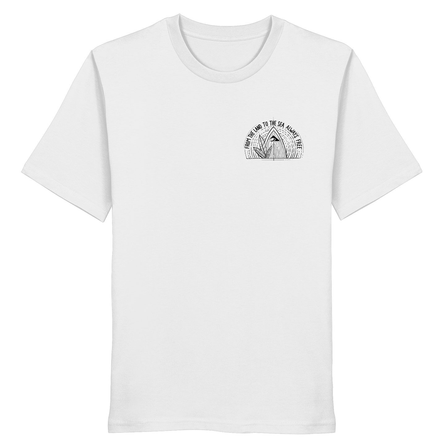 Zumik Planet – “From the Land to the Sea, Always Free”  - Organic Shirt