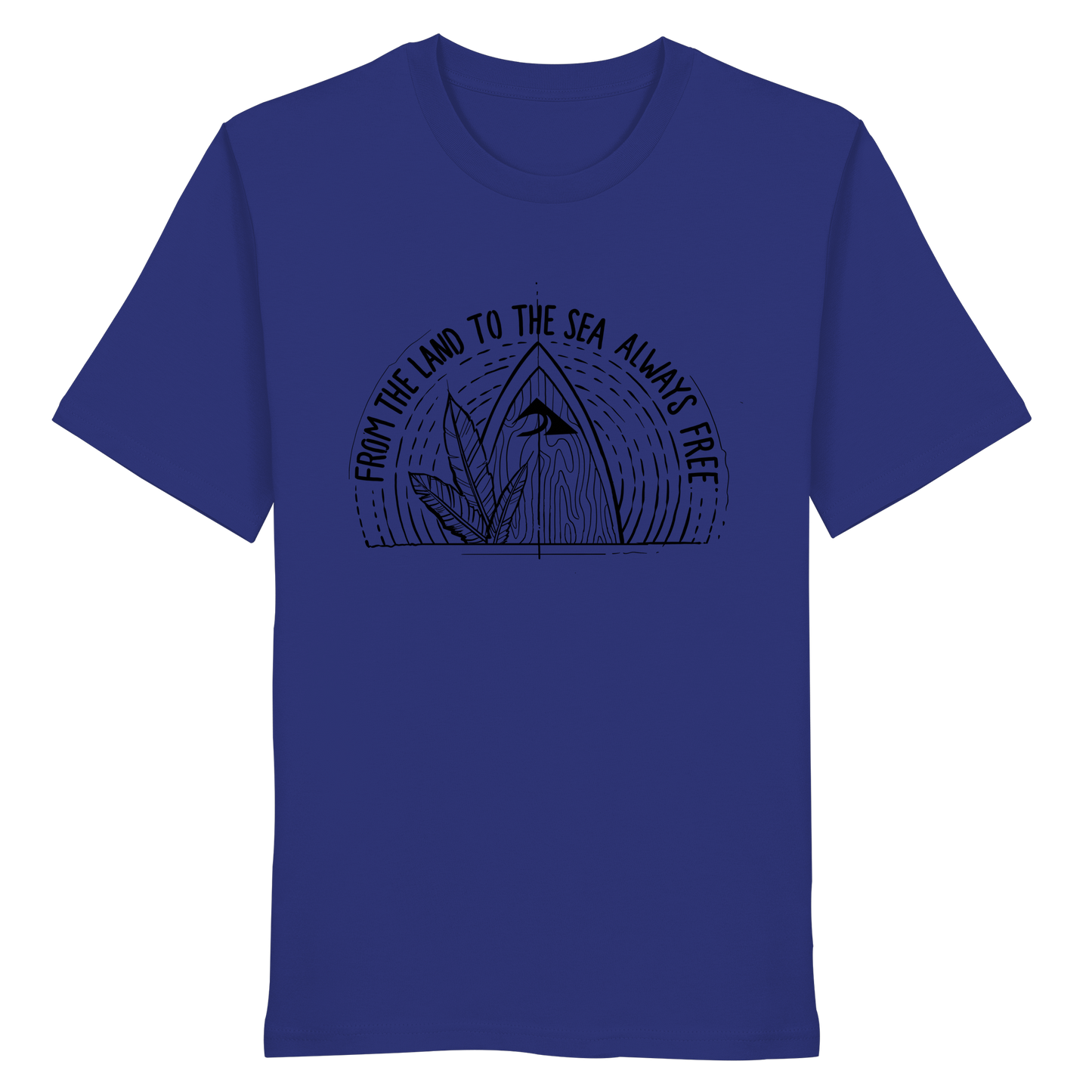 Zumik Planet – “From the Land to the Sea, Always Free” - Organic Shirt
