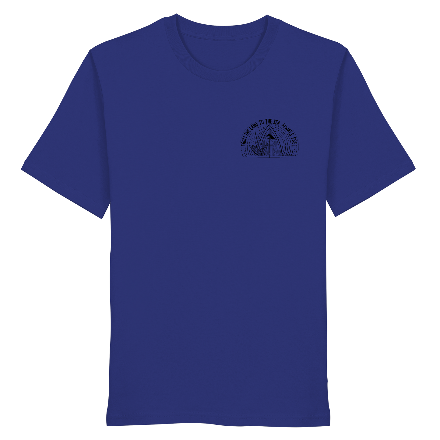 Zumik Planet – “From the Land to the Sea, Always Free”  - Organic Shirt